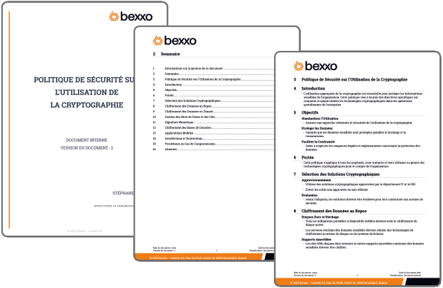 Plan de sécurité : l'utilisation de la cryptographie